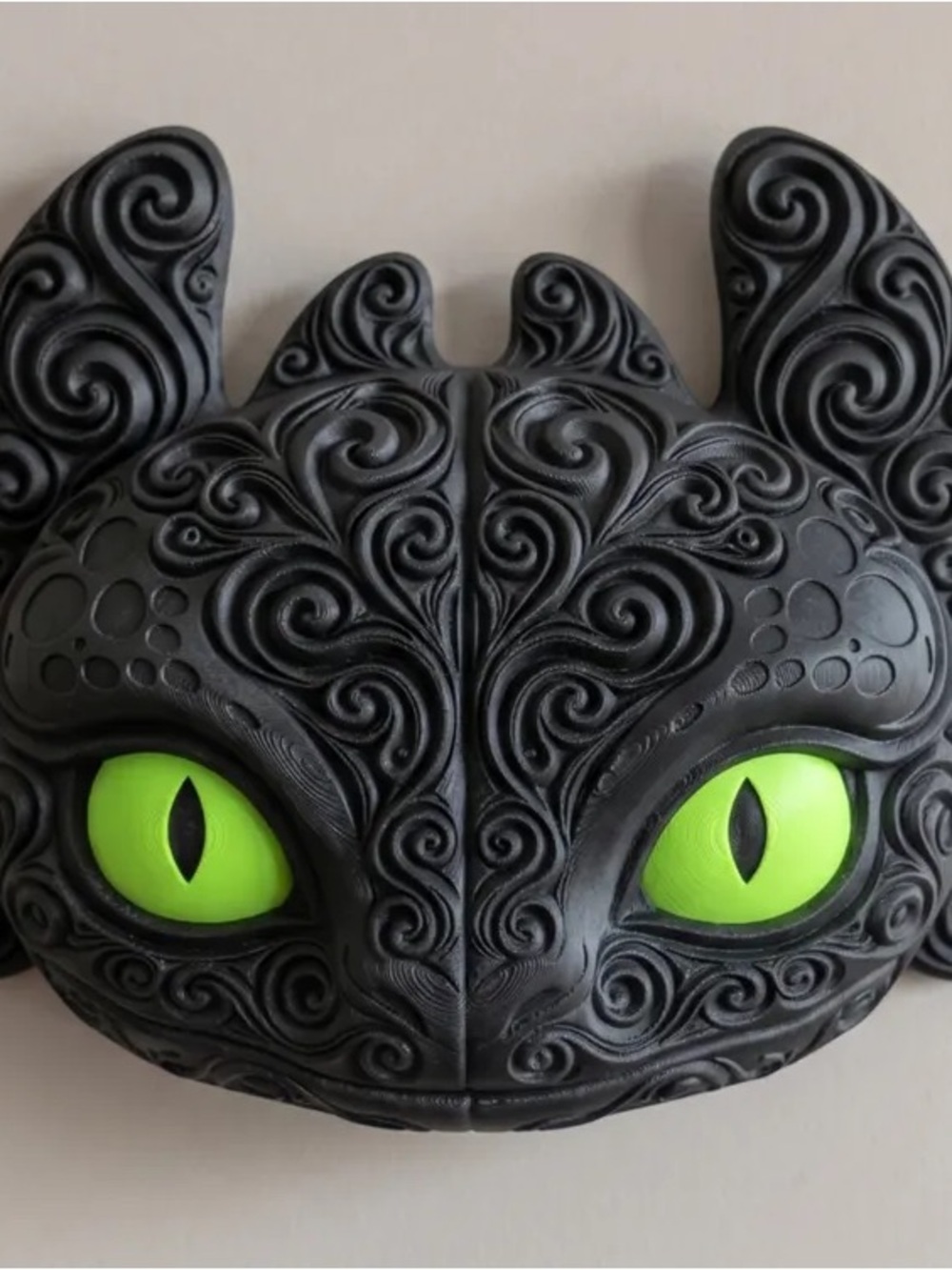 Toothless wall art
